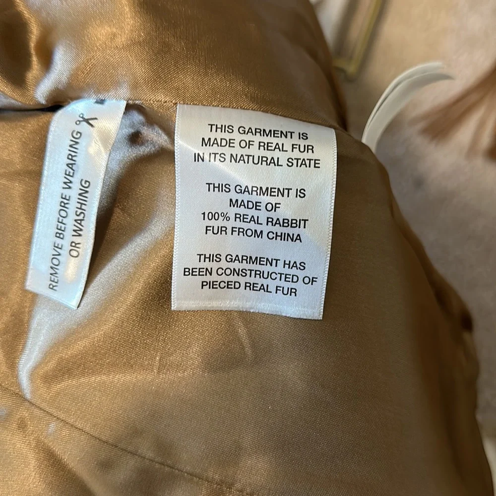 Micheal Kors fur vest - Picture 4 of 4